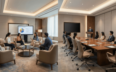 Corporate Meeting Spaces vs Conference Rooms: What Should Your Business Book?