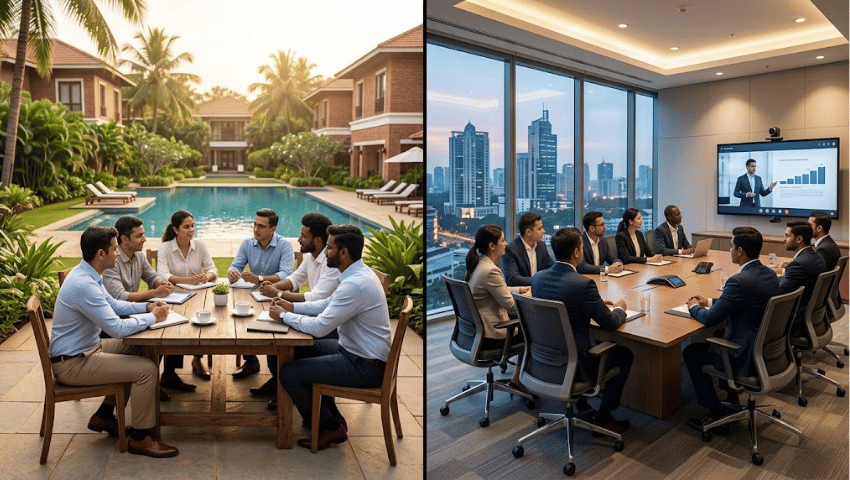 Corporate Offsite Planning in Bangalore: Resorts or City Venues?