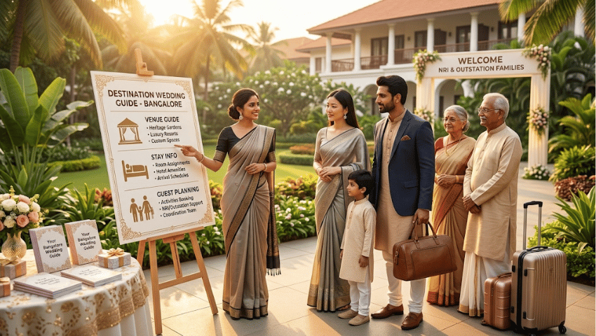 Destination Wedding in Bangalore: The Complete Venue, Stay and Guest Planning Guide for NRIs and Outstation Families