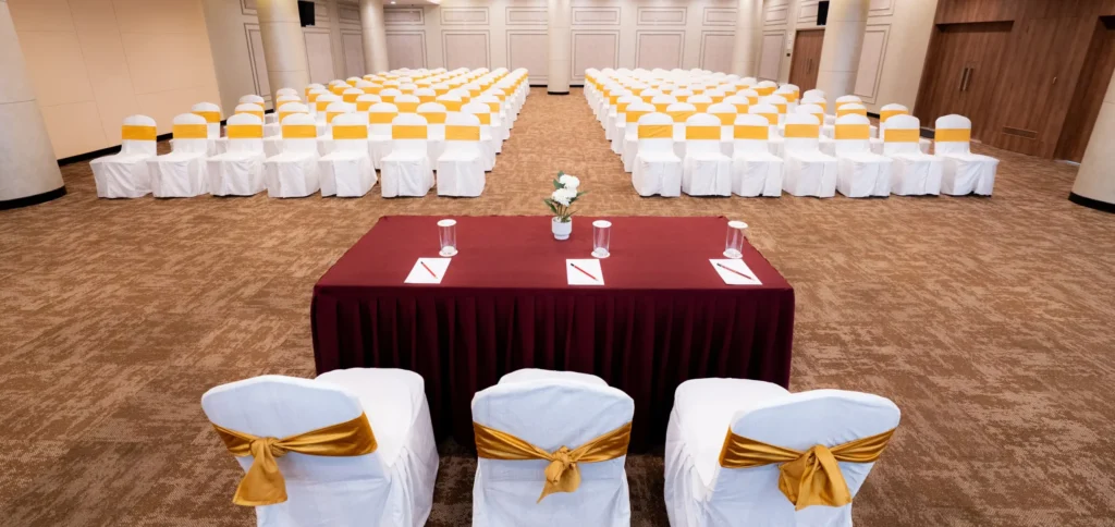Regalia banquet hall at Regent Club, Whitefield